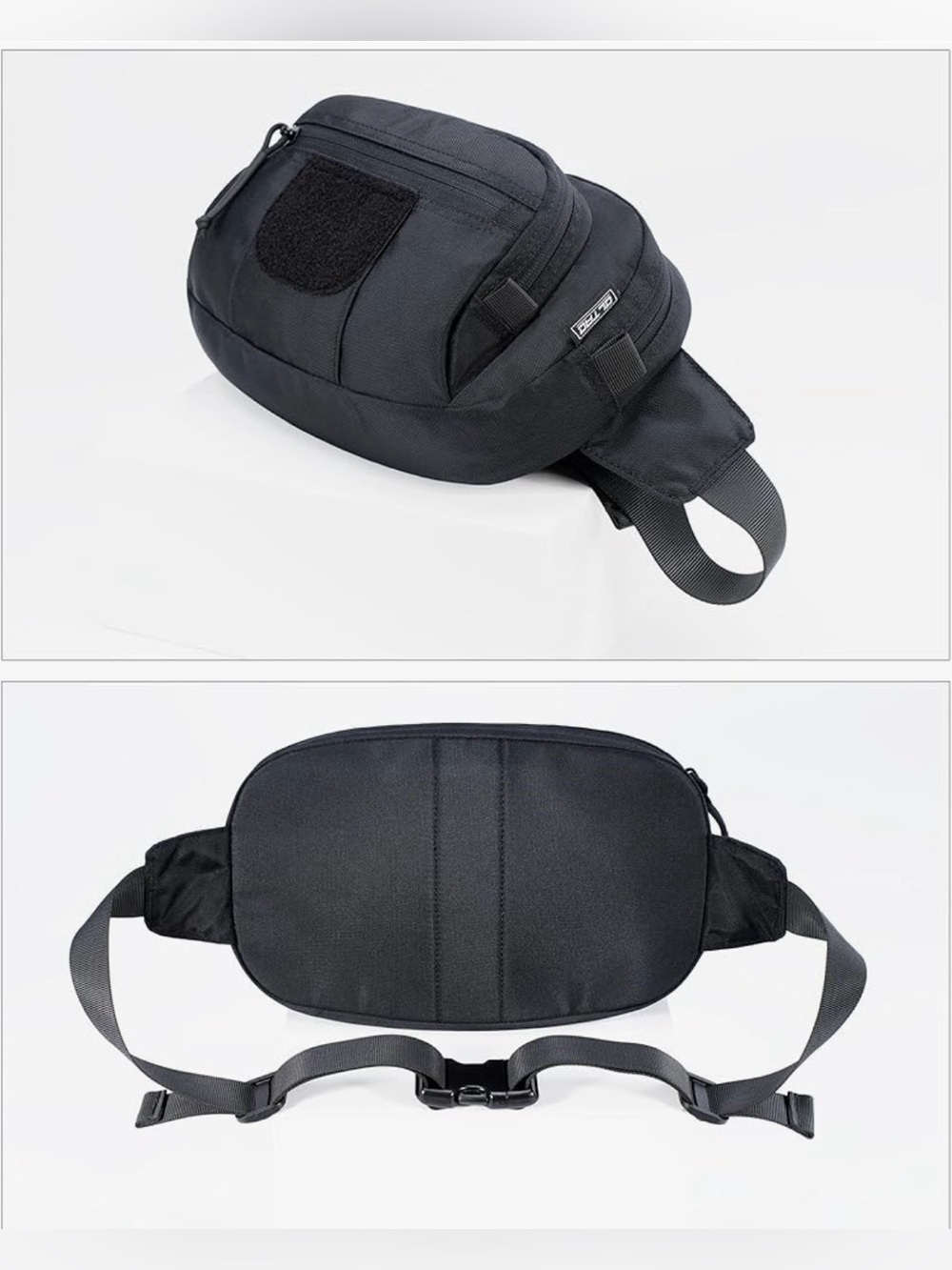 CLTAC Black Tactical Waist Pack / Fanny Pack